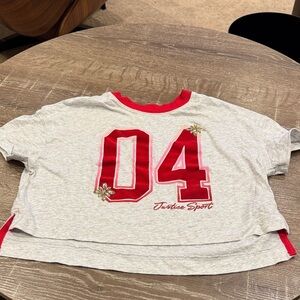 Justice Sport Gray and Red 04 Tee
